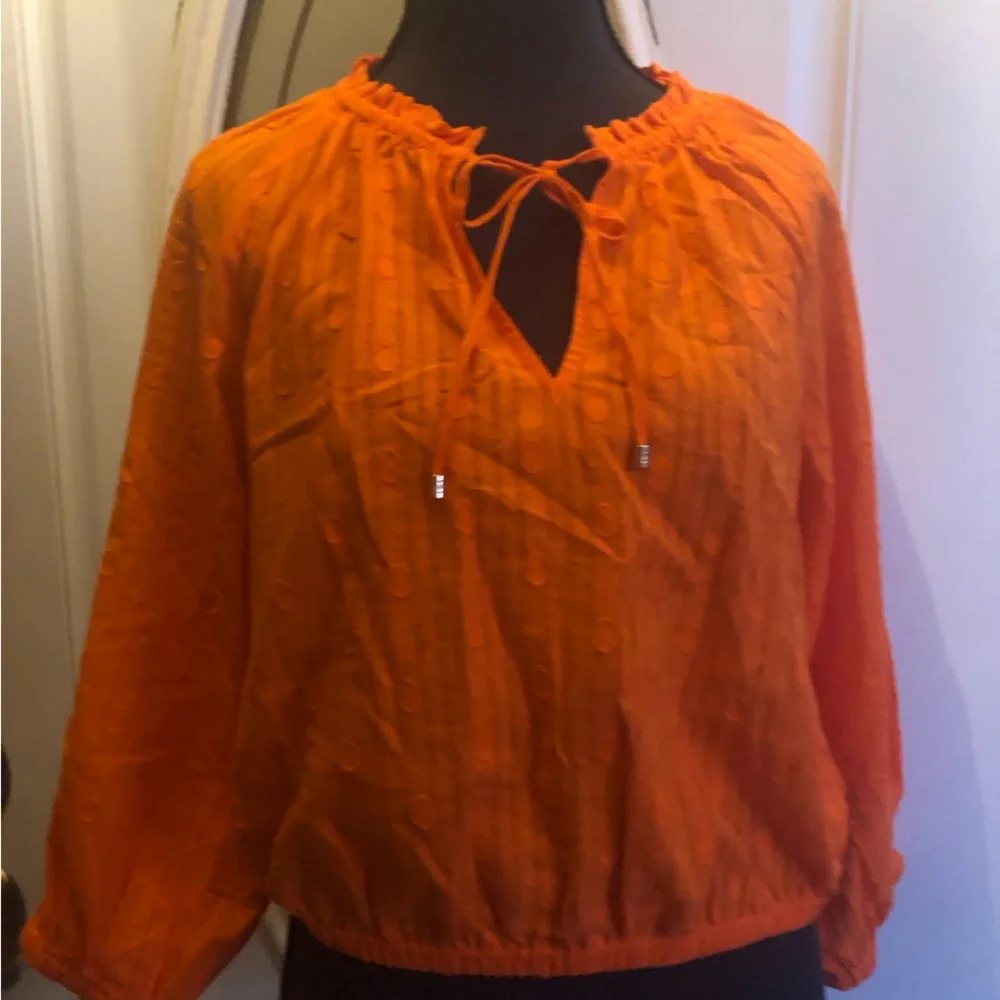 Michael Kors - Bright Orange Blouse